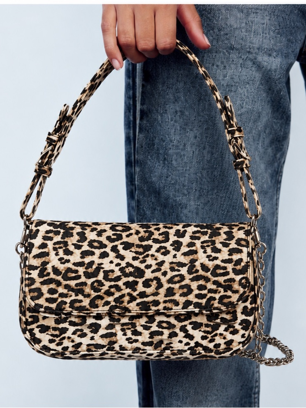 ANIMAL PRINT SHOULDER BAG